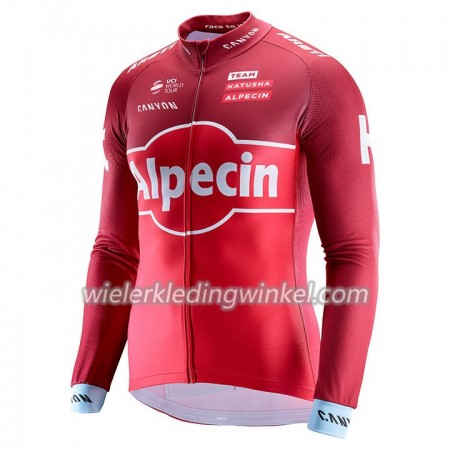 Wielershirt 2017 Team Katusha-Alpecin N001 Lange Mouw